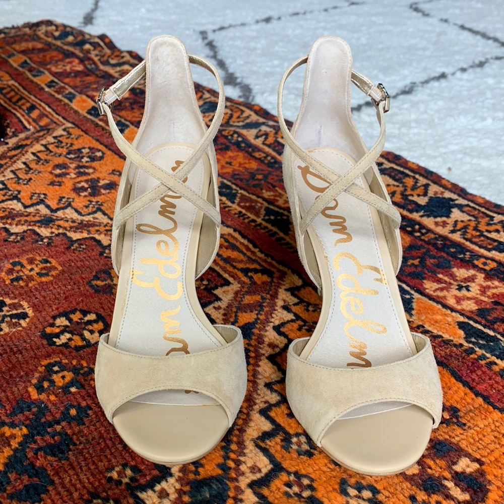 NEW Sam Edelman Nude Heels